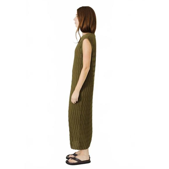 NEW RACHEL COMEY kitsey sleeveless midi dress in olive